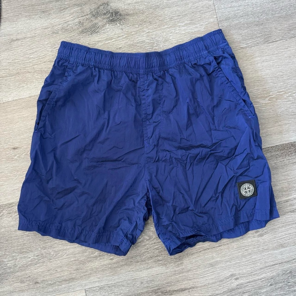 Stone Island Blue Shorts